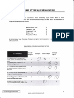 Leadership Questionnaire