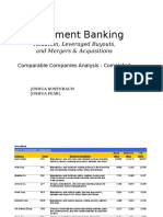 Comparable Companies Completed