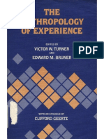 (Illini Books) Victor W. Turner, Edward M. Bruner - The Anthropology of Experience-University of Illinois Press (1986)