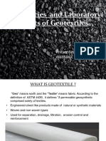 Geotextiles and Its Properties