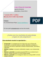 Educación para el Desarrollo Sustentable: contenidos y evaluaciones