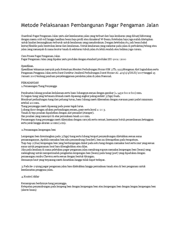 Rel Pengaman | PDF