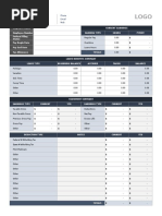Payroll Statement Template Example - Presenting a manuscript