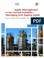 Asset Integrity Management for Ageing Assets