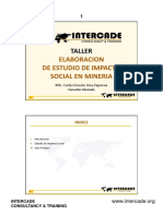 Elaboracion de Estudio de Impacto Social en Mineria Social en Mineria