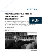 Entrevista Martin Amis