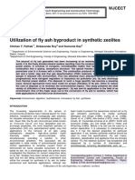 Utilization of Fly Ash Byproduct in Synthetic Zeolites PDF