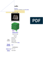 Cloruro de Sodio