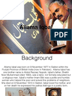 Allama Iqbal's Life and Contributions