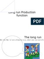 Long Run Production