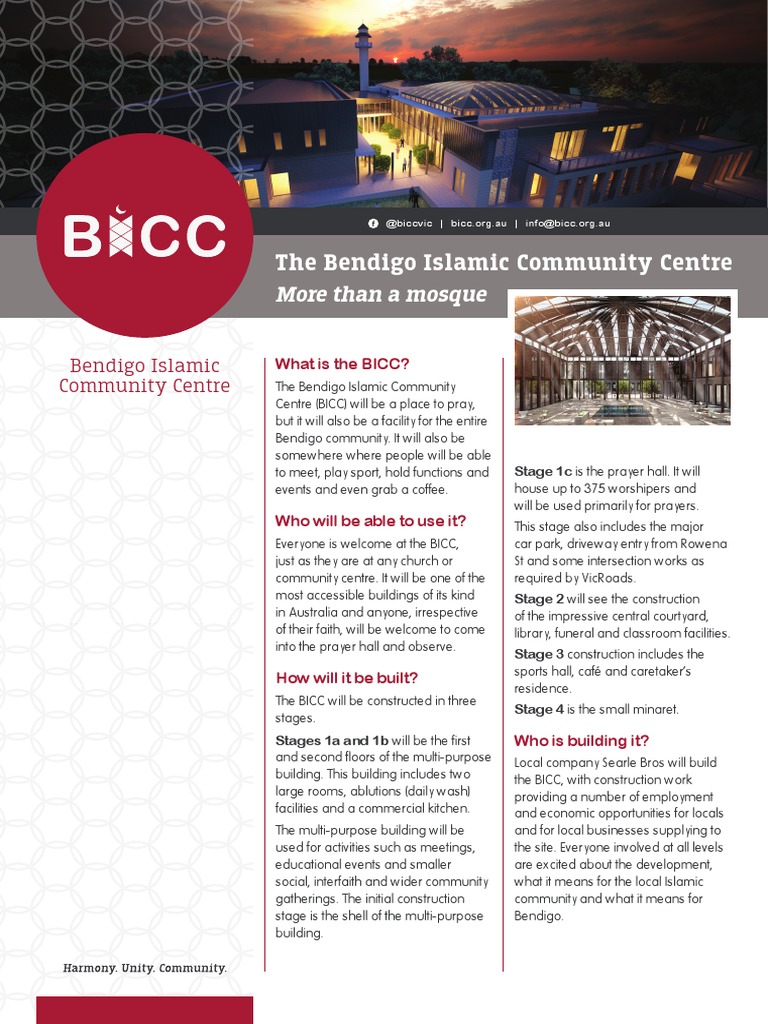 Fact Sheet More Than A Mosque PDF Mosque Abrahamic Religions