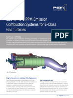 Lec-Lii 3-5 PPM Emission Combustion Systems For E-Class Gas Turbines
