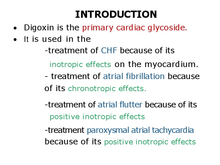 Digoxin Review | PDF