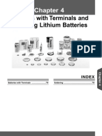 Li Batteries Soldering AAA4000COL21