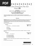 STR Longman Pre-Test SC