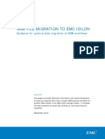 SMB File Migration To Emc Isilon: Guidance For Optimal Data Migration of SMB Workflows