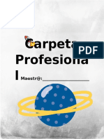 Carpeta Prof Maestro