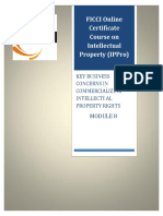 1559628960 Module 8 Course Material Ippro Key Business Concerns in Commercializing Intellectual Property Rights