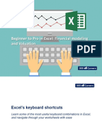  Keyboard Shortcuts in Excel