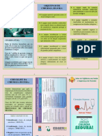 Folder Informativo Sobre Cirurgia Segura - HULW