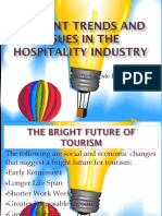 Current Trends and Issues in the Hospitality Industry