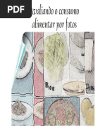 Registro fotográfico para inquérito alimentar