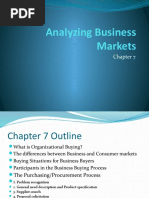 Analyzing Business Markets 7