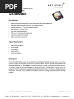 5050 RGB LED Datasheet | PDF | Light Emitting Diode | Rgb Color Model