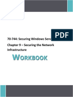 70-744: Securing Windows Server 2016 Chapter 9 - Securing The Network Infrastructure