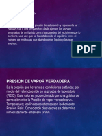 Presión de Vapor