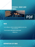 International (War Like Encounters)