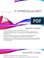 Causes of Hypercellularity