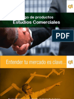 Catálogo de Productos: Estudios Comerciales