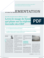 Levez le nuage de fumée qui plane sur la réglementation incendie des ERP