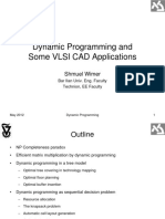 Dynamic Programming and Some VLSI CAD Applications: Shmuel Wimer
