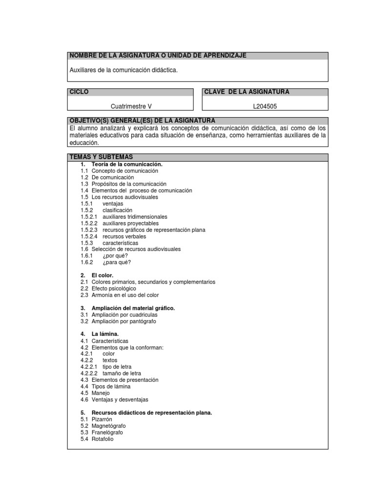 Auxiliares de La Comunicación Didáctica Prueba