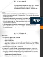 Sentencia, Cosa Juzgada y Recurso de Casacion