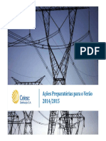 CELESC - Verão 2014-2015 PDF