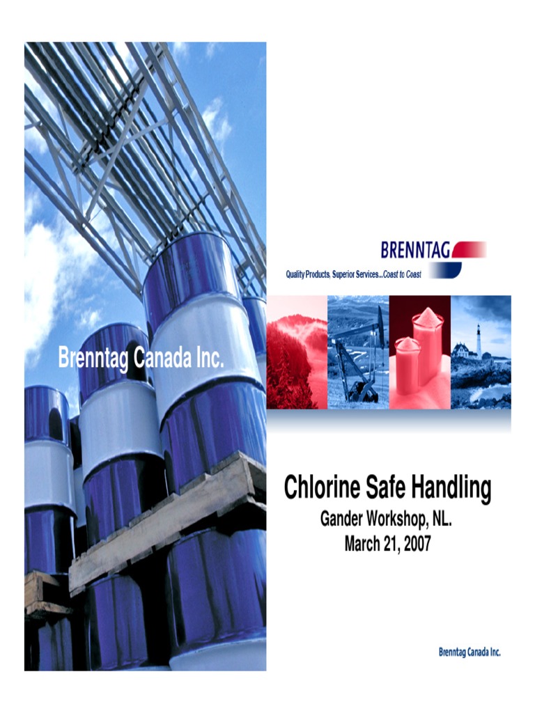 08 Chlorine Training Mackenzie PDF PDF Valve Chlorine