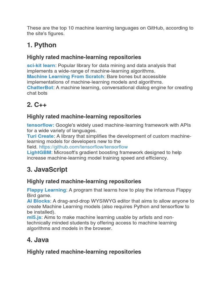 machine learning algorithms github