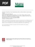 Colombian Paramilitaries Since Demobilization_ Between State Crackdown and Increased Violence