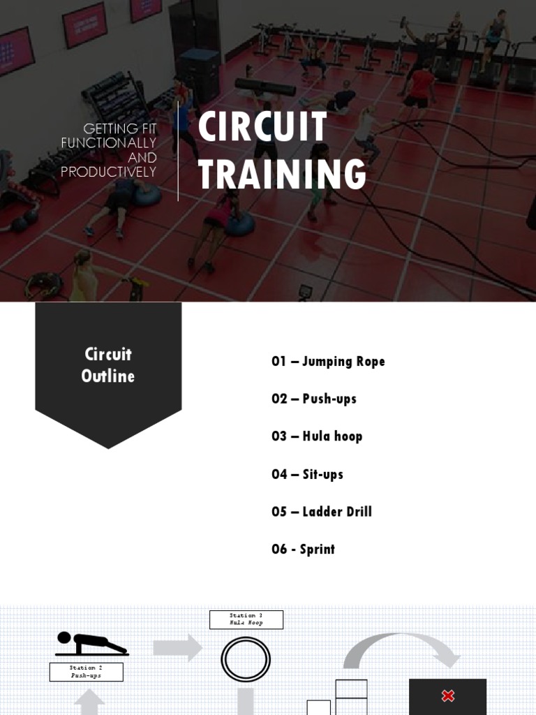 Circuit Training Exercise Guide | PDF | Physical Exercise | Recreation