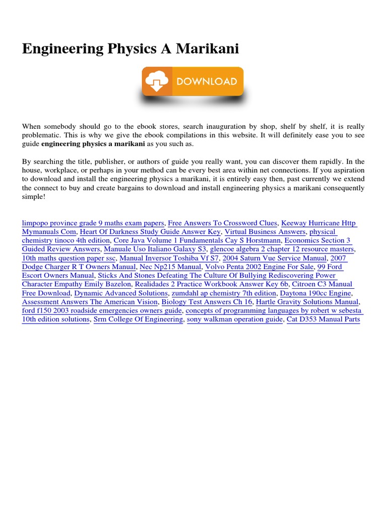 Strength of Materials PDF