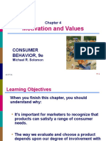 Motivation and Values: Consumer Behavior, 9E