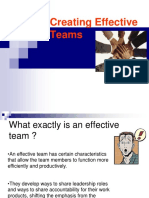 Creating Effective Teams