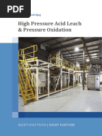 High Pressure Acid Leach HPAL and Pressure Oxidation POX