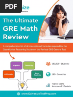 The Ultimate GRE Math Review