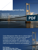 Workshop 11 - Career Management Skills - Speranta Tibu