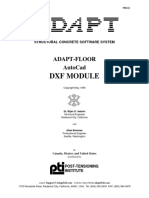 DXF Module: Adapt-Floor Autocad