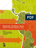Desarrollo Territorial Rural Análisis de Experiencias en Brasil Chile y México
